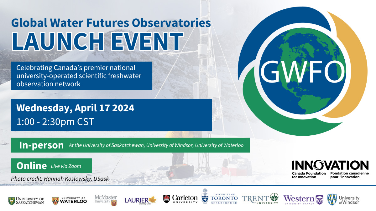 Global Water Futures Observatories Launch Event